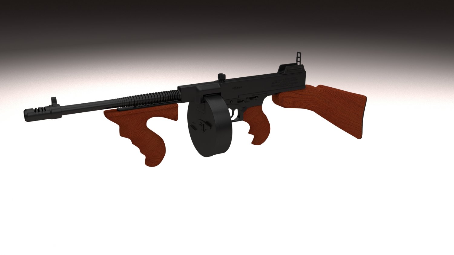 M1928 thompson replica submachine gun